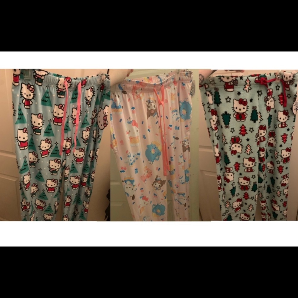 Hello kitty Pj pants bundle